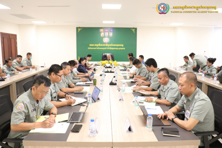 កិច្ចប្រជុំ ដើម្បីស្តាប់របាយការណ៍លទ្ធផលការងារប្រចាំខែមេសា ឆ្នាំ២០២៦ របស់លេខាធិការដ្ឋាន “គ.ជ.ប.ទ” ក្រោមអធិបតីភាព ឯកឧត្តម សៀង ឡាប្រេស្ស ប្រធាន “គ.ជ.ប.ទ”